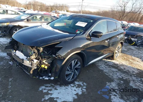 2023 Nissan Murano Sl Intelligent Awd из США, поврежденный, VIN 5N1AZ2CSXPC130360